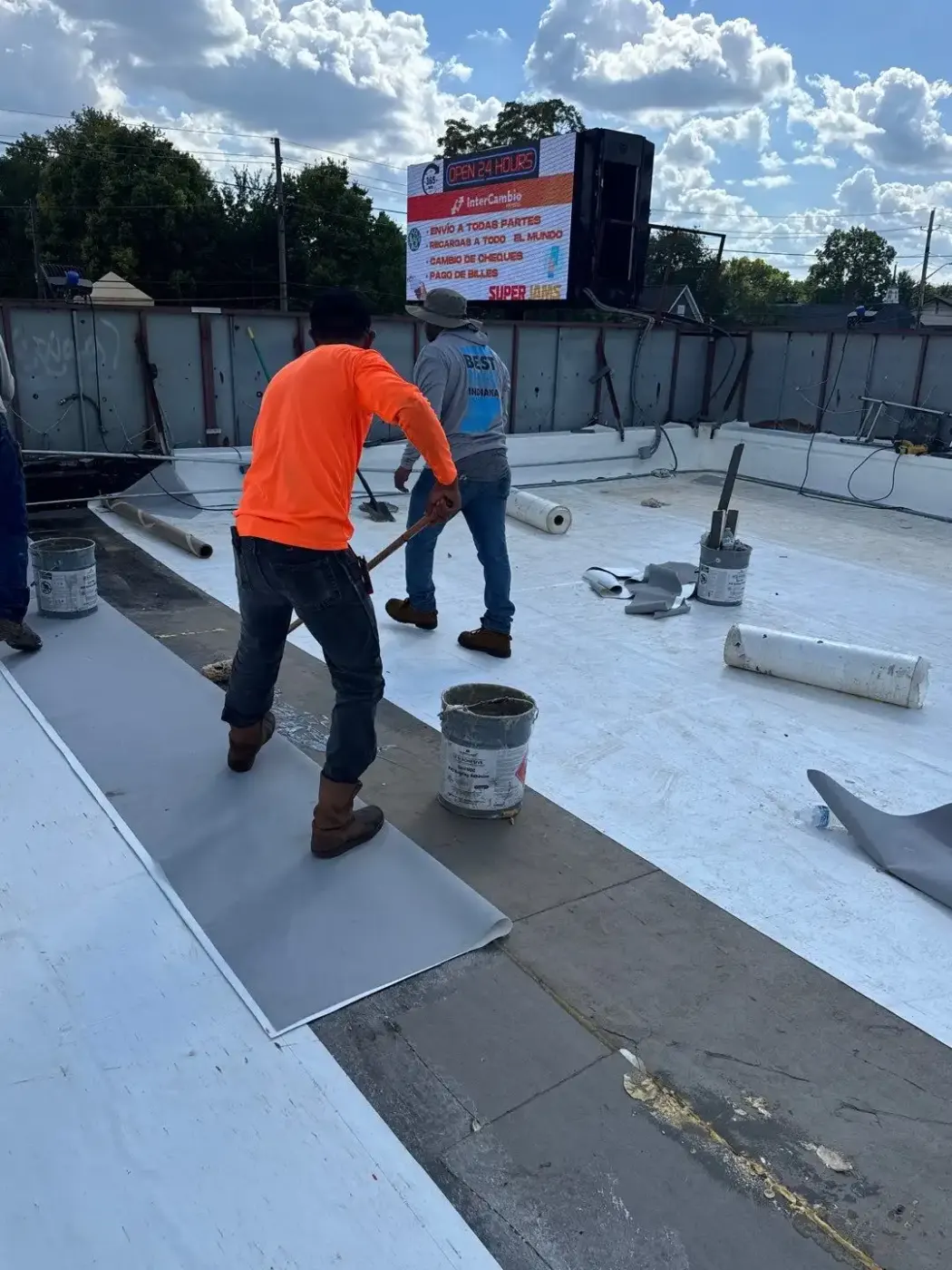 Commercial Roofing in Covington