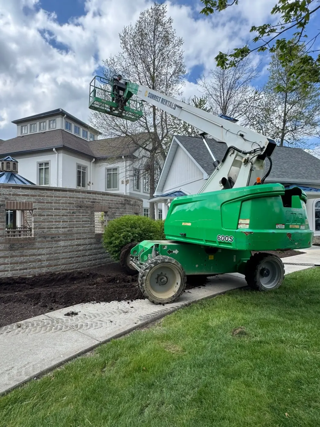 Commercial roof inspection documented in Covington